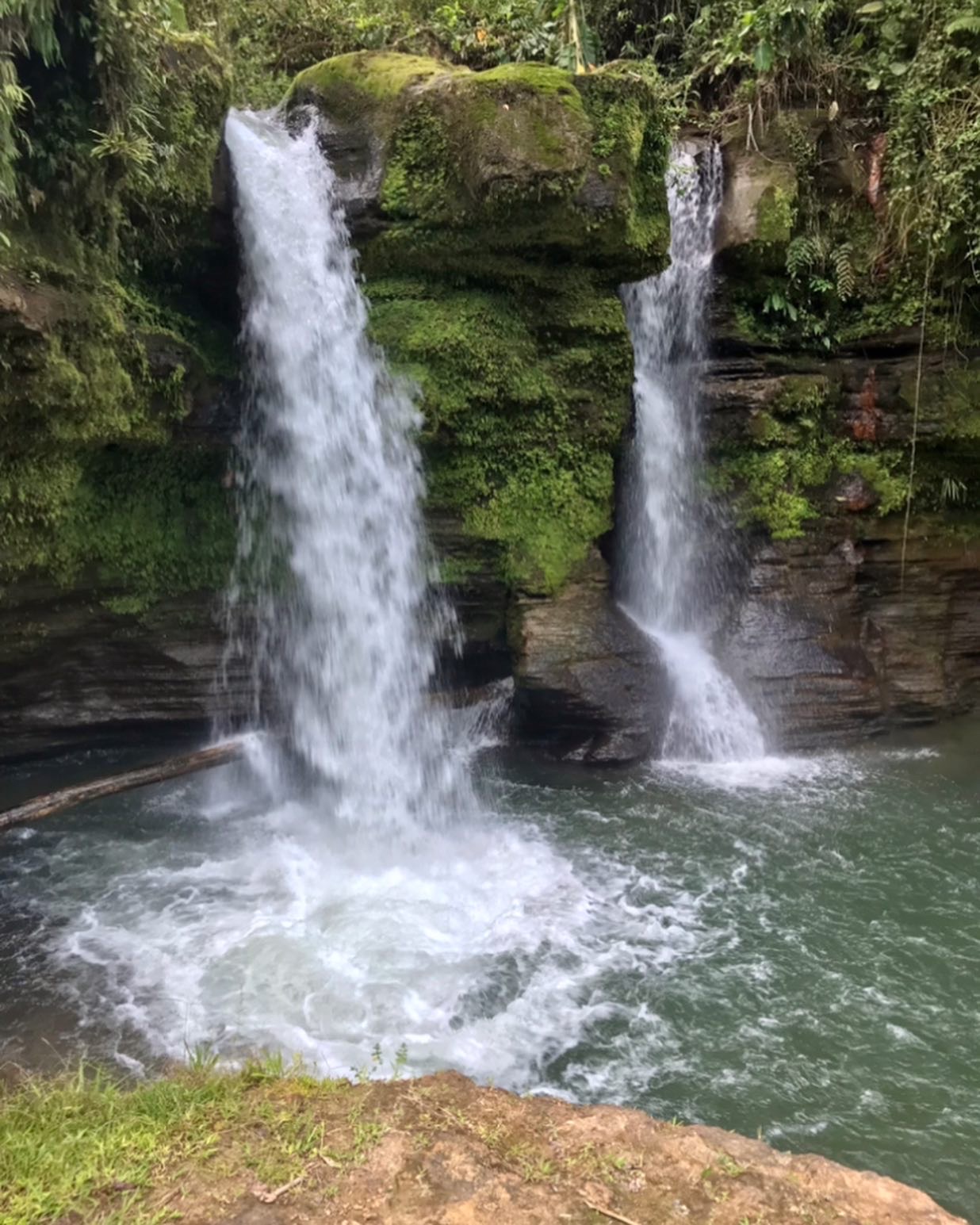 Amarun Pakcha, the waterfall in Guagua Sumaco.